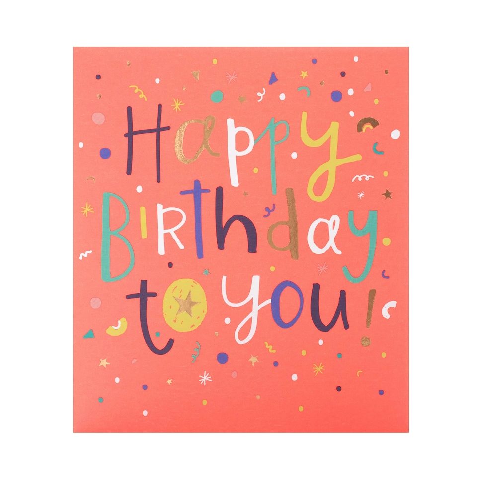 image 1 of Birthday Card - Happy Birthday Bright