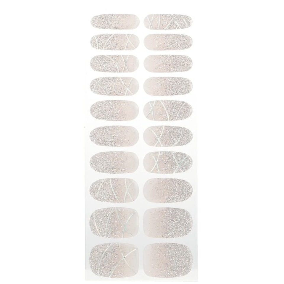 image 1 of Nanaglow Nail Sticker - # Gn18 - 20pcs Multi