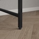 image 5 of MCC Direct Computer Desk L Shaped Corner Desk with Adjustable shelves - Lotus 120cm Brown | Brown