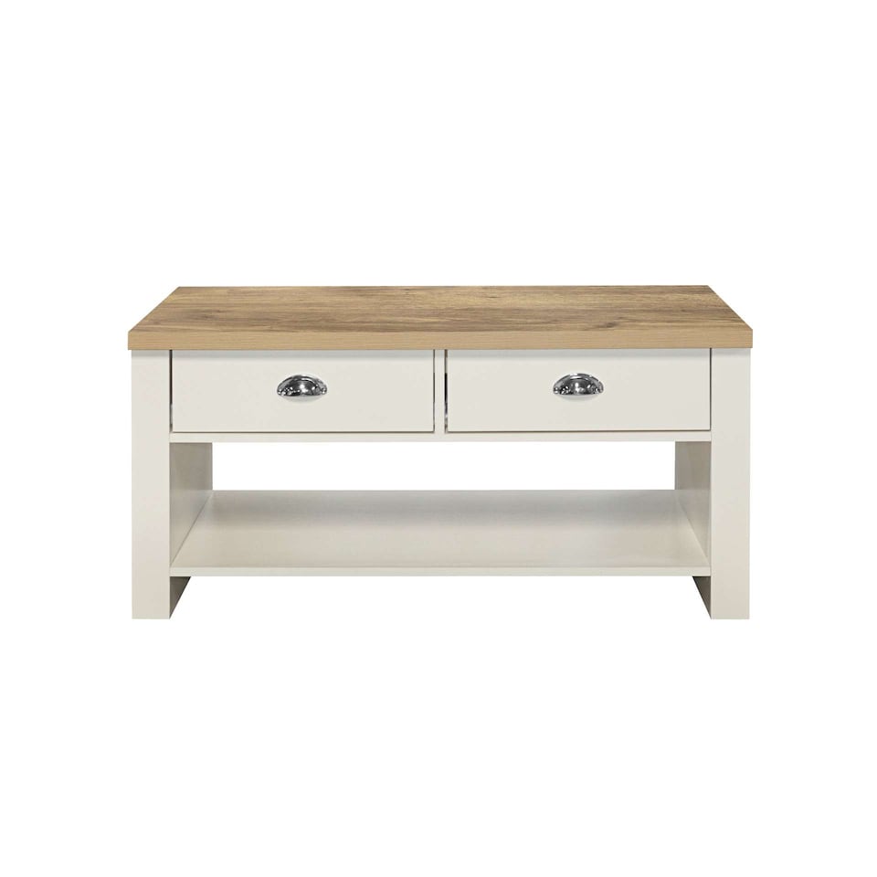 image 1 of Highgate 2 Drawer Coffee Table
