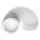 image 1 of SPARES2GO Universal Condenser Vent Hose Pipe for All Makes and Models of Vented Tumble Dryer (2m / 4")