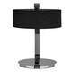 image 1 of Interiors by Premier Leyna Black and Chrome Table Lamp