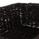image 4 of Large Black Paper Rope Tray | Black | Black | Large