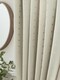 image 5 of Adison Lined Pencil Pleat Taped Curtains - 117cm x 229cm - Cream