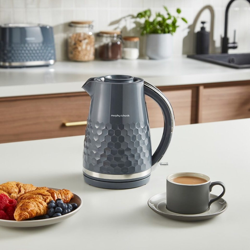 image 1 of MORPHY RICHARDS HIVE JUG KETTLE GREY