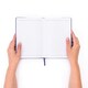 image 2 of A5 Cancer Zodiac Lined Notebook