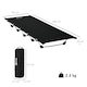 image 5 of Outsunny Lightweight Camping Bed, Aluminium Portable Camp Cot Sleeping Bed with Strong Support 150kg and Carry Bag for Outdoor Overnighter Camping, Hiking, Travel, RV, Black