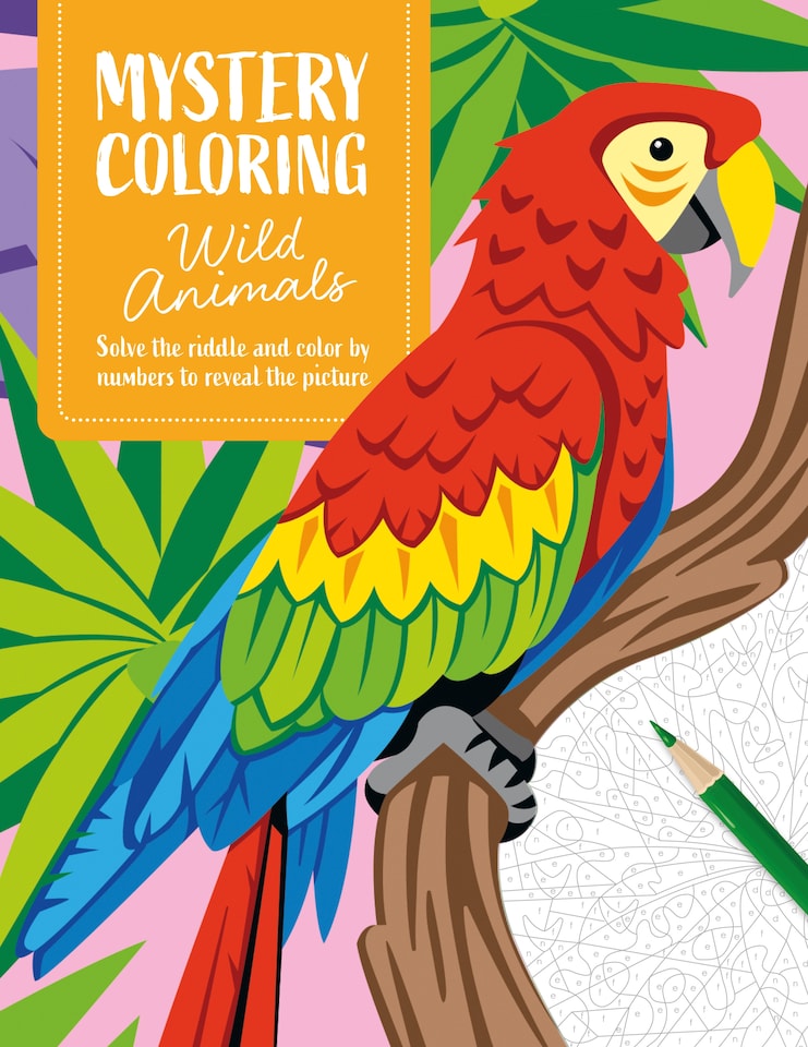 image 1 of Mystery Colouring - Wild Animals Book