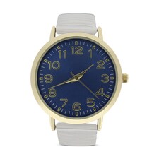 Men's Silver And Gold Watch Blue Face TW16008D Marbella & Ashford | Multi | Blue Face