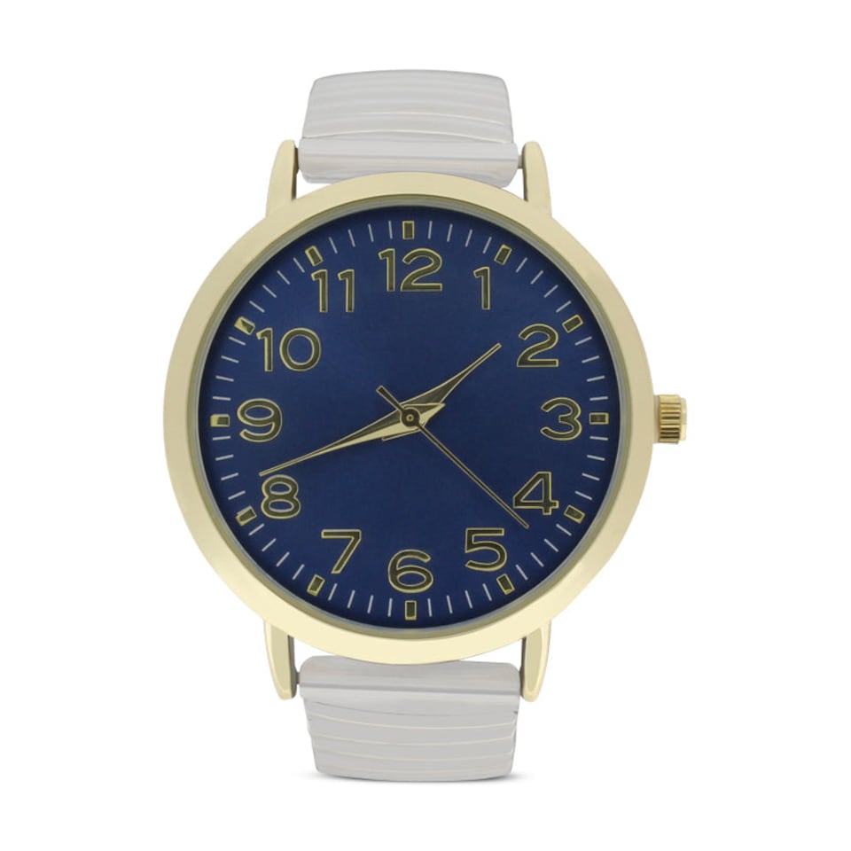 image 1 of Men's Silver And Gold Watch Blue Face TW16008D Marbella & Ashford | Multi | Blue Face