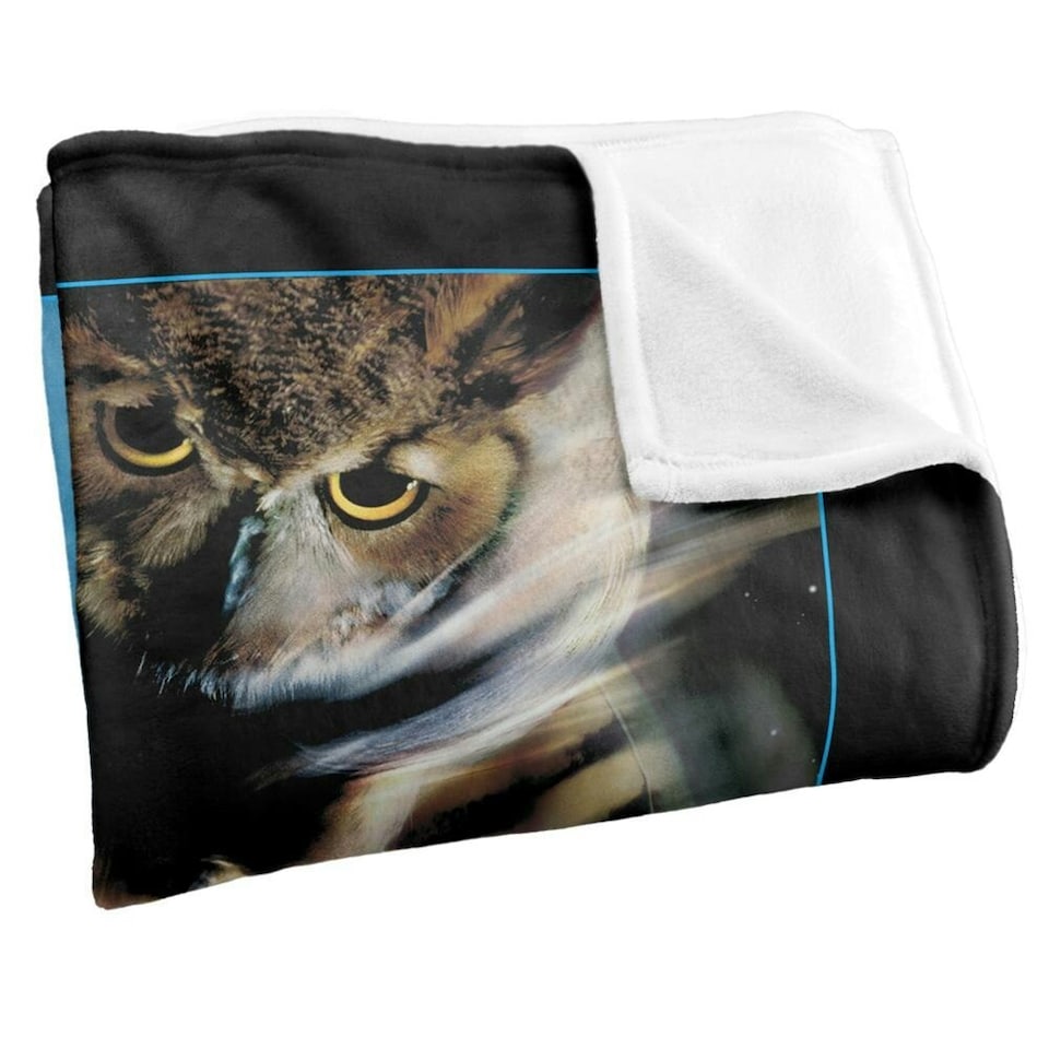 image 1 of Harry Potter Owl Letter Blanket - Multicoloured - One Size