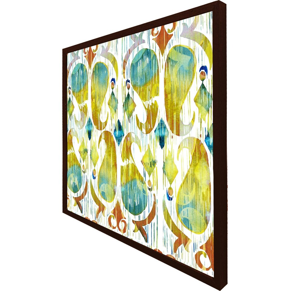 image 1 of Ikat vibrant (Picutre Frame) Grey | XS