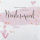 image 6 of Bridesmaid and Usher Thank You Cards Pack of 10 in 2 Contemporary Designs