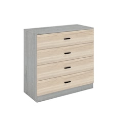 Ash Grey - Chest of 4 Drawers | Grey | 1