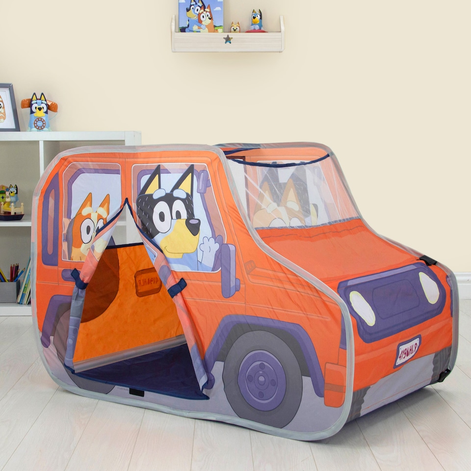 image 1 of Bluey Four Wheel Drive Feature Play Tent
