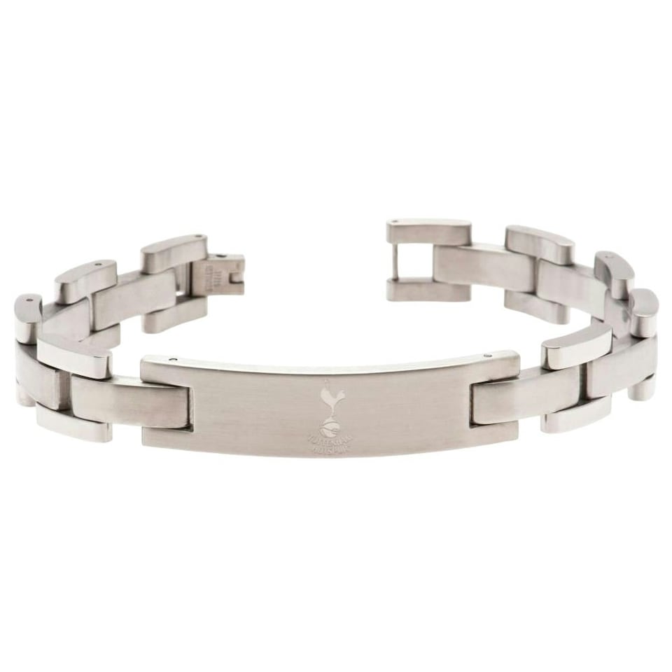 image 1 of Tottenham Hotspur FC Stainless Steel Bracelet - Silver - One Size
