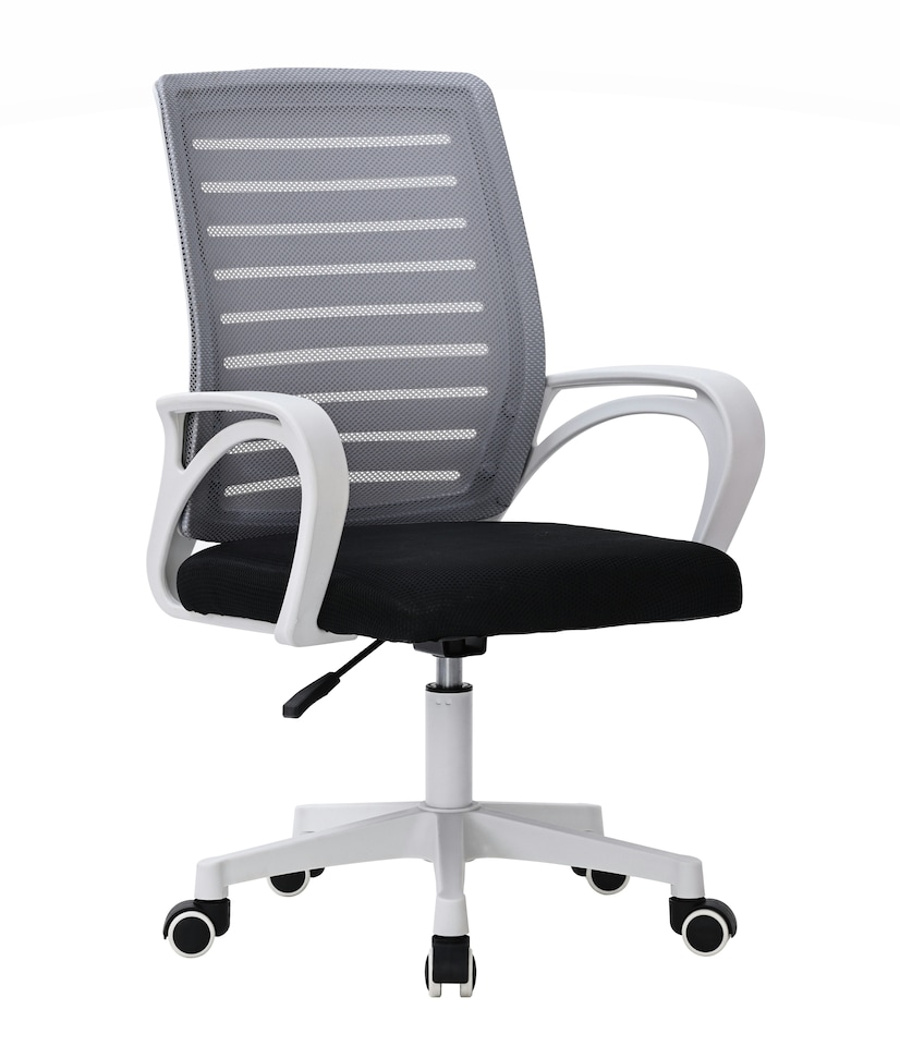 image 1 of MOF Office Chair Ergonomic Desk Chair Lumbar Support Height Adjustable 2107 | Black | One Size