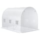 image 6 of Outsunny 3 x 2 x 2m Replacement Greenhouse Cover w/ Windows, White