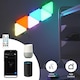 image 3 of ValueLights SMART RGBIC DIY Triangle Panel Light Kit