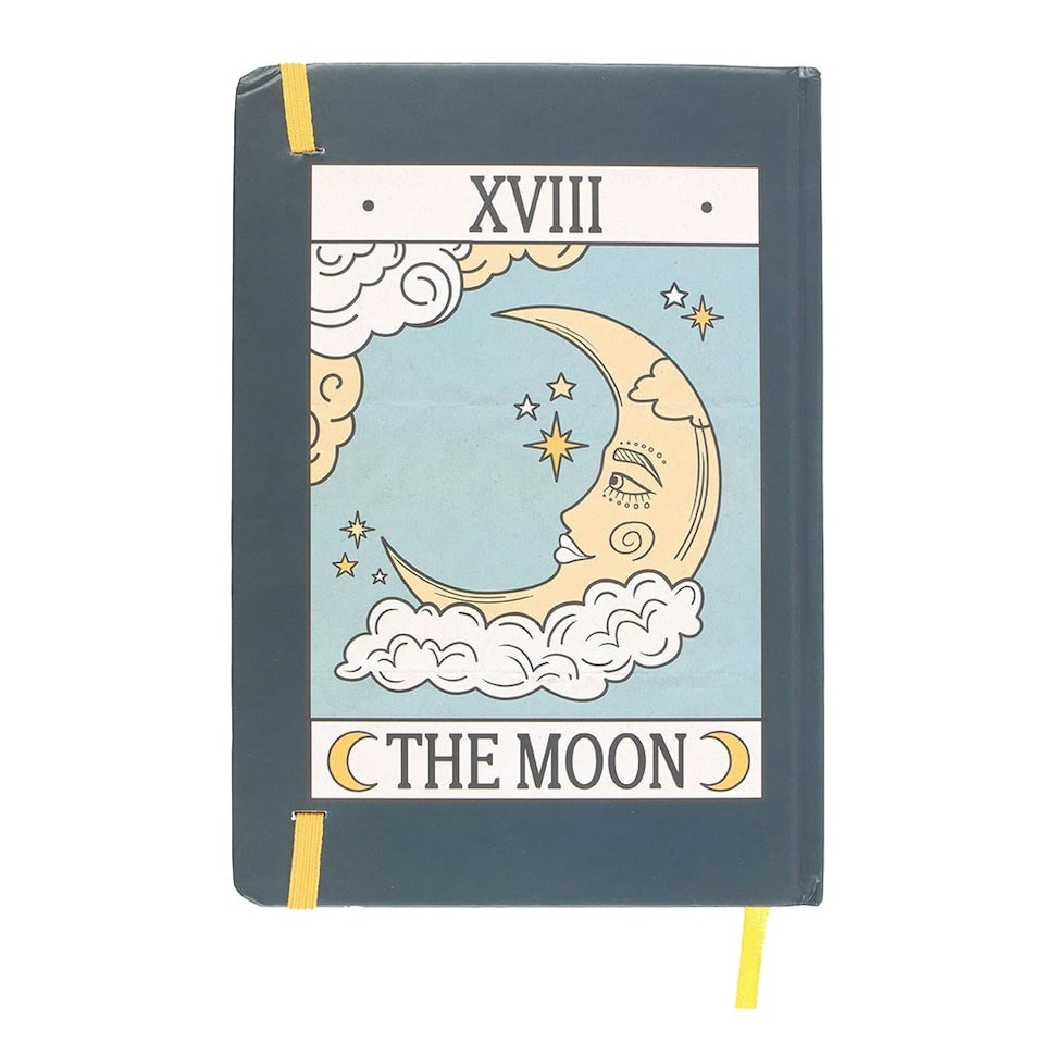 image 1 of Something Different The Moon Tarot A5 Notebook - Multicoloured - One Size