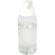 image 2 of Bebo Recycled Plastic 500ml Water Bottle - White - One Size