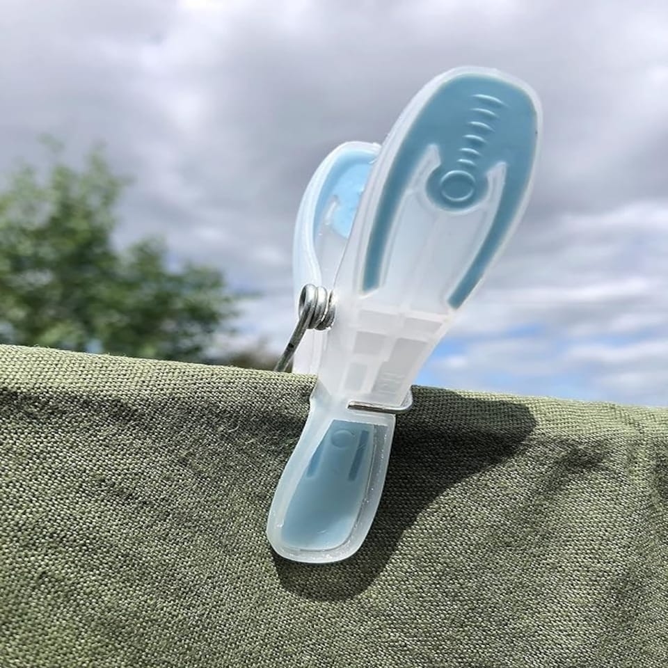image 1 of Addis Large Soft Clip Pegs, Pack of 20