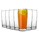 image 1 of LAV Bardi Willi Becher Beer Glasses - 370ml - Clear - Pack of 6 Clear