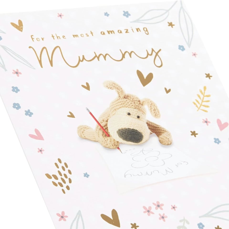 image 1 of The Most Amazing Mummy Gold Foiled Boofle Mother’s Day Card