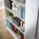 image 4 of Bookcase Display Shelf Freestanding Book Storage Unit Home Living Room Furniture | White