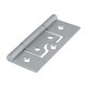 image 1 of Timco - Plain Bearing Flush Hinges - Solid Brass - Satin Chrome (Size 75 x 50 - 2 Pieces)