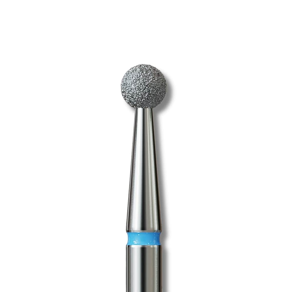 IQ Nails Diamond Nail Drill Bit Ball Shaped Medium Fine 2.7mm V104.001.524.027