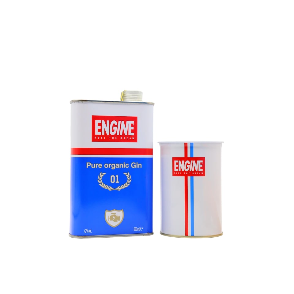 image 1 of Engine - Pure Organic Gin (Includes Metal Cup)