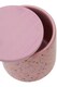image 3 of Yuki Medium Pink Terrazzo Storage Canister