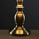 image 2 of ValueLights Traditional Antique Brass Touch Table Lamp With Cream Shade