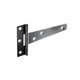 image 3 of Securit Tee Hinge (Pack of 10) - Light Black - 3.9in x 4in x 0.04in