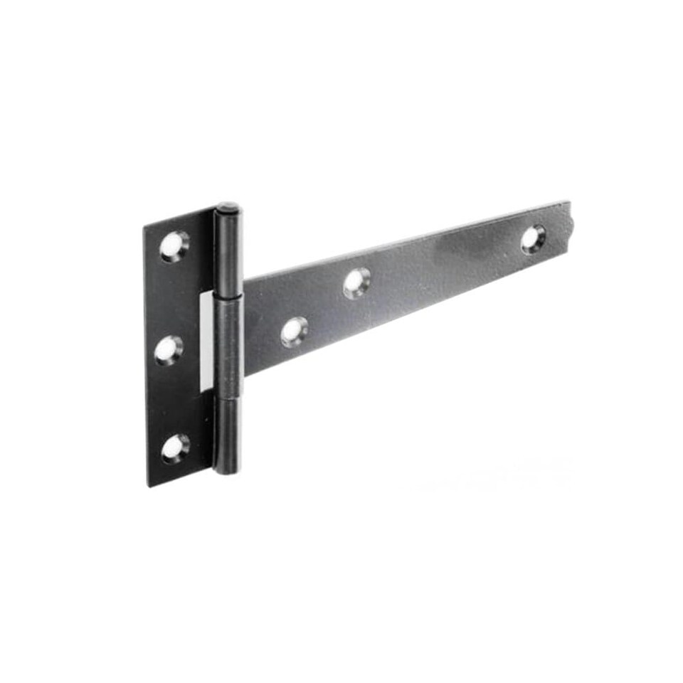 image 1 of Securit Tee Hinge (Pack of 10) - Light Black - 3.9in x 4in x 0.04in
