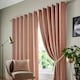 image 1 of Cotswold Eyelet Curtain - Orange - 229 cm x 182 cm