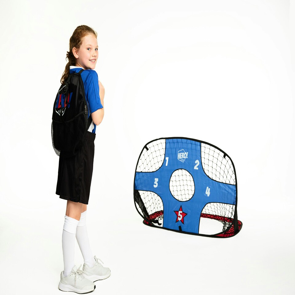 image 1 of Football Flick Hero Strikers Goal Pack - Pop-up reversible Football Goal