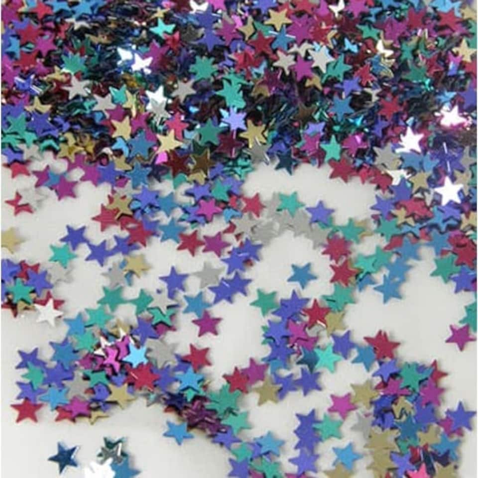 Small Assorted Stars Table Confetti - 14 Grams