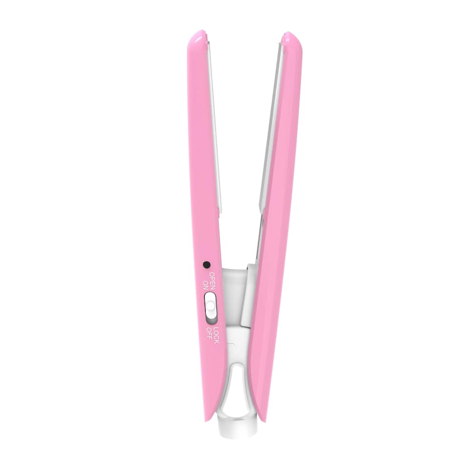 image 1 of Erth Skin London Go & Glide Mini Hair Straightener Pink