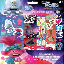 Trolls Movie Sticker Set