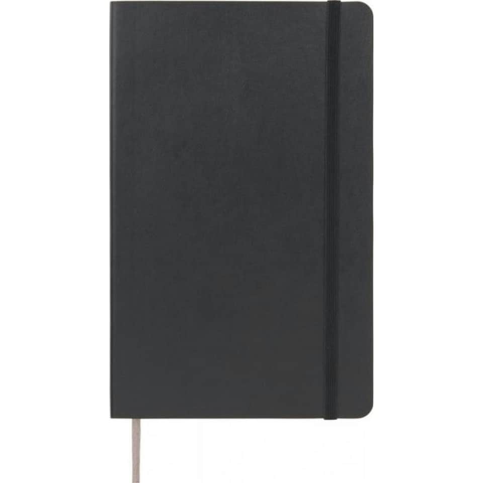 image 1 of Moleskine Classic L Soft Cover Squared Notebook - Solid Black - One Size