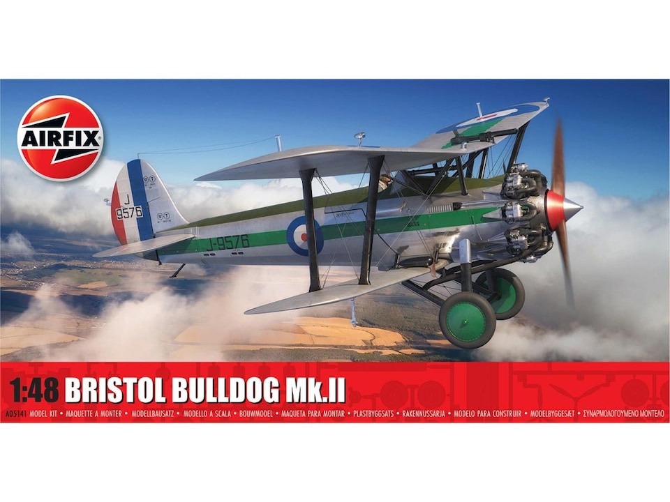 image 1 of Airfix British Bristol Bulldog Mk.II (1:48 Scale)