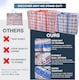 image 4 of S&d, Laundry Zip Bags XXL Heavy Duty Storage Bags Reusable Nylon Large for Moving Clothes Wardrobe Waterproof -3pcs (Red)