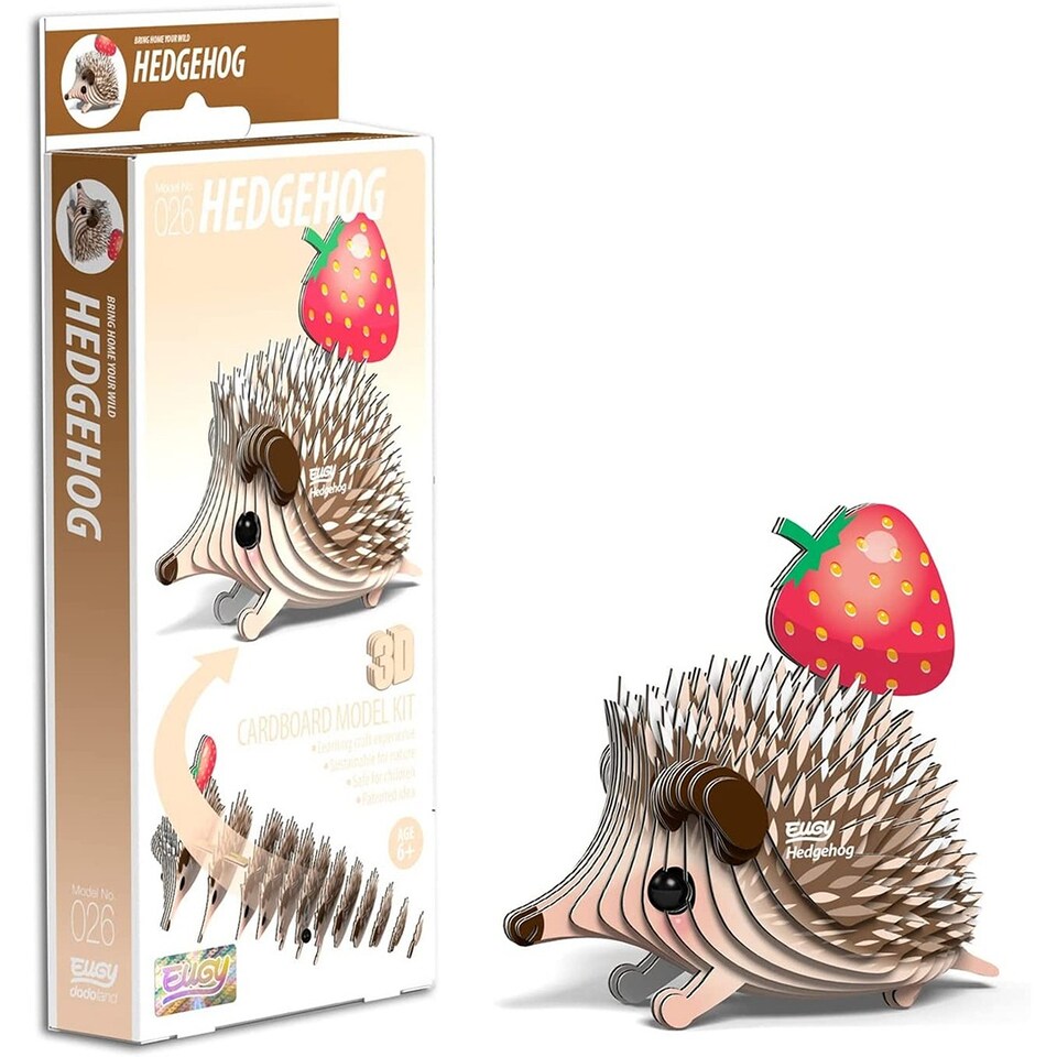 EUGY Hedhehog 3D Craft Kit