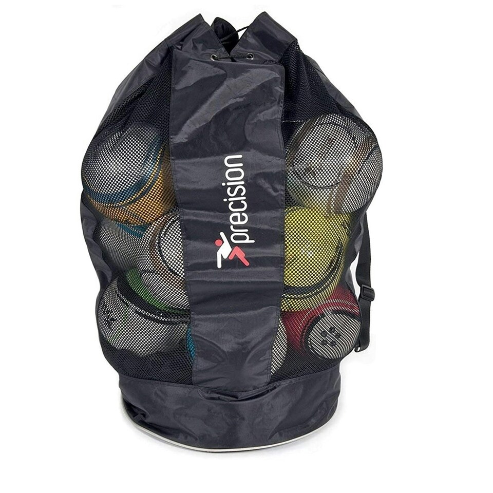 Precision Jumbo 20 Ball Football Bag - Black - One Size