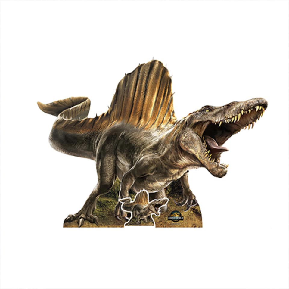 image 1 of Spinosaurus Dinosaur Jurassic World Rebirth Lifesize Cardboard Cutout 120cm