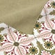image 4 of Homescapes Green & Pink Retro 100% Cotton Apron