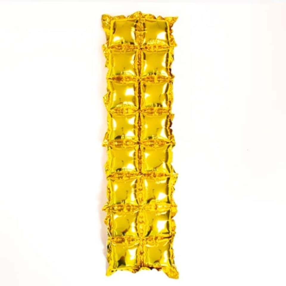 Gold Air Fill Giant Foil Balloon Wall 105cm / 41 in