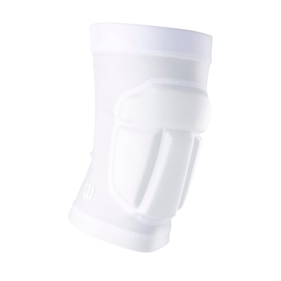 image 1 of Wilson Helix Volleyball Knee Pads - White - Large